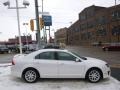 White Suede 2012 Ford Fusion SEL V6