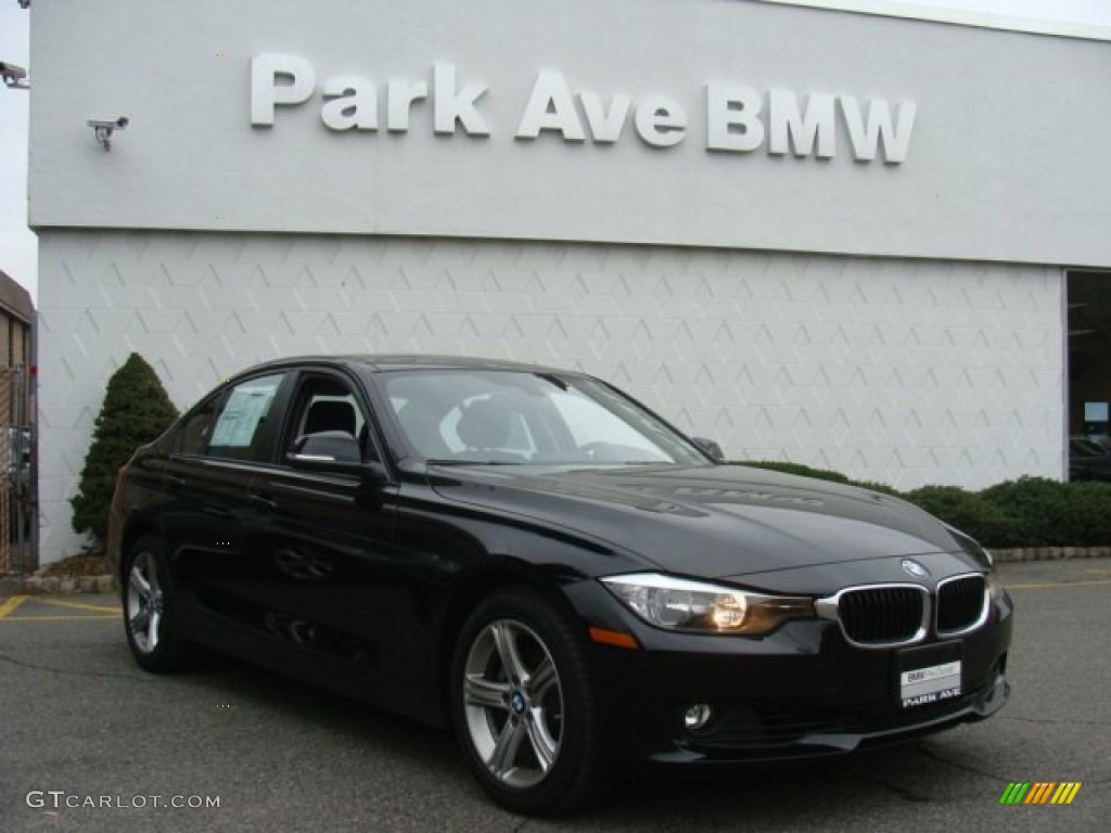 2013 3 Series 328i xDrive Sedan - Jet Black / Black photo #1