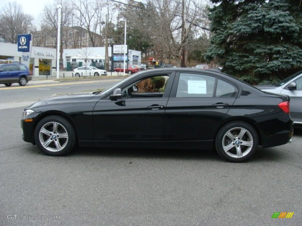 2013 3 Series 328i xDrive Sedan - Jet Black / Black photo #6