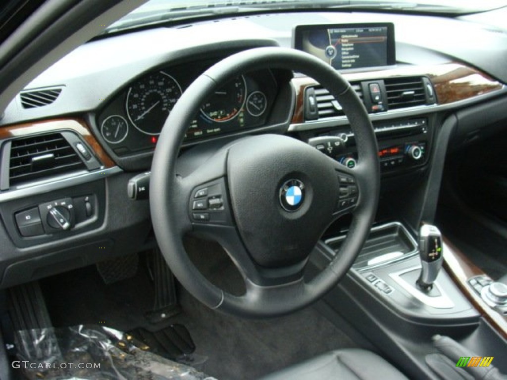 2013 3 Series 328i xDrive Sedan - Jet Black / Black photo #10