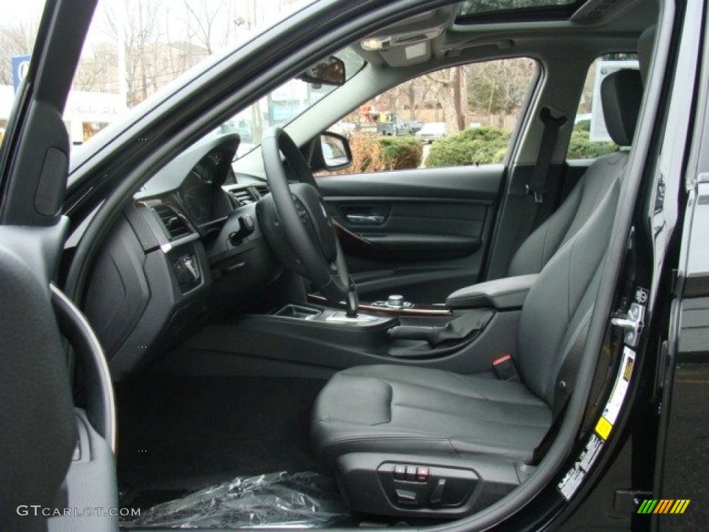 2013 3 Series 328i xDrive Sedan - Jet Black / Black photo #11