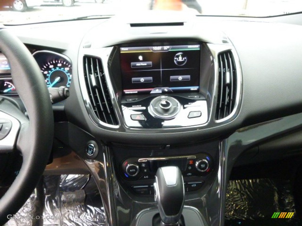 2014 Escape Titanium 2.0L EcoBoost 4WD - Sunset / Charcoal Black photo #14