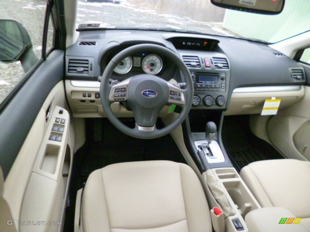 Ivory Interior 2014 Subaru Impreza 2.0i Sport Premium 5 Door Photo #89893606