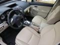Ivory 2014 Subaru Impreza 2.0i Sport Premium 5 Door Interior Color