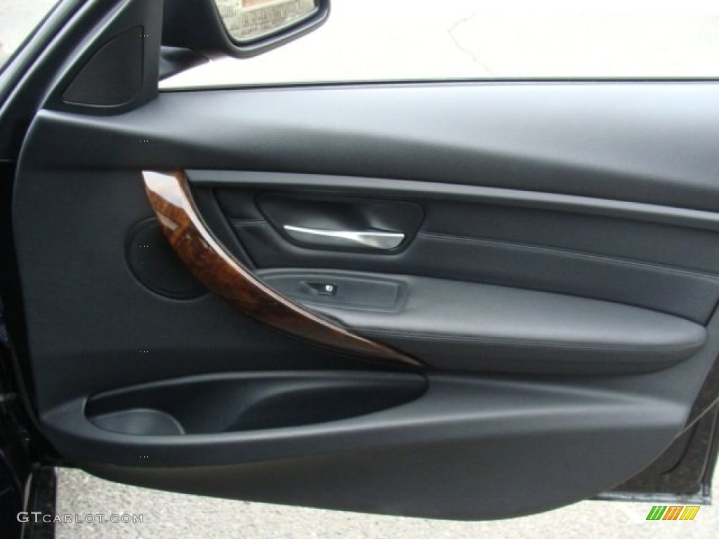 2013 3 Series 328i xDrive Sedan - Jet Black / Black photo #24