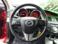 Black 2010 Mazda MAZDA3 s Sport 5 Door Steering Wheel
