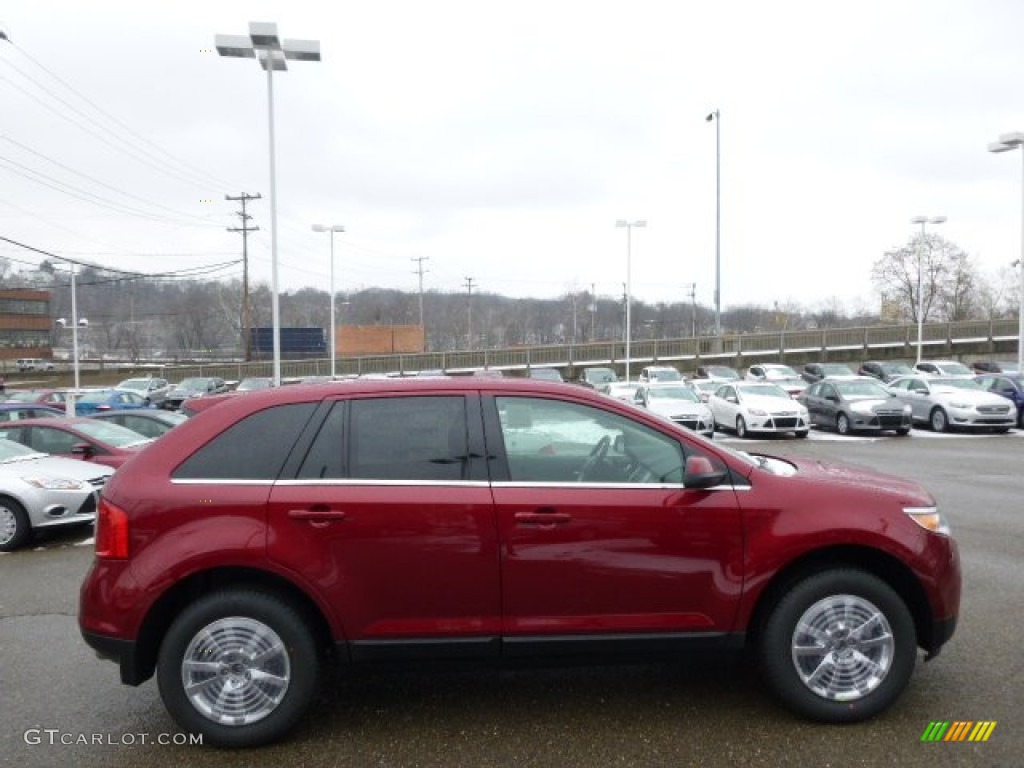 2014 Edge Limited AWD - Ruby Red / Charcoal Black photo #1