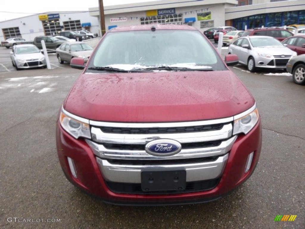2014 Edge Limited AWD - Ruby Red / Charcoal Black photo #3