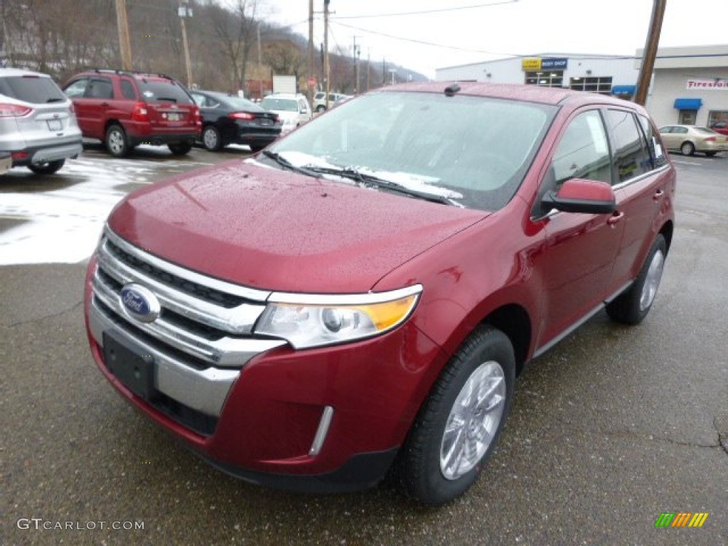 2014 Edge Limited AWD - Ruby Red / Charcoal Black photo #4