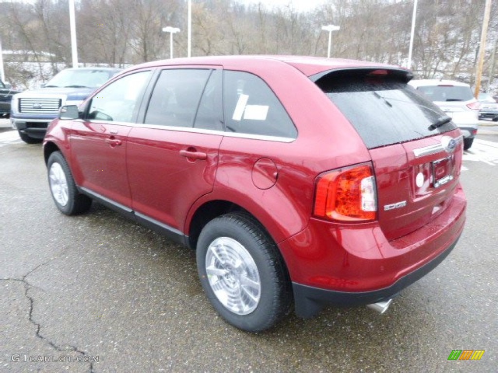 2014 Edge Limited AWD - Ruby Red / Charcoal Black photo #6