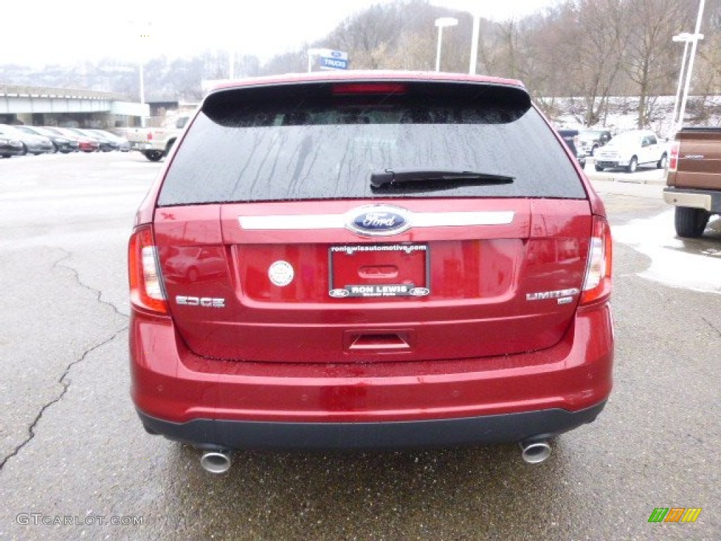 2014 Edge Limited AWD - Ruby Red / Charcoal Black photo #7