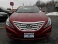 2013 Sparkling Ruby Hyundai Sonata Limited  photo #2