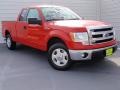 2013 Race Red Ford F150 XLT SuperCab  photo #2