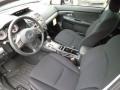 Black 2014 Subaru Impreza 2.0i Premium 4 Door Interior Color
