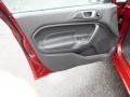 2014 Ruby Red Ford Fiesta Titanium Hatchback  photo #11