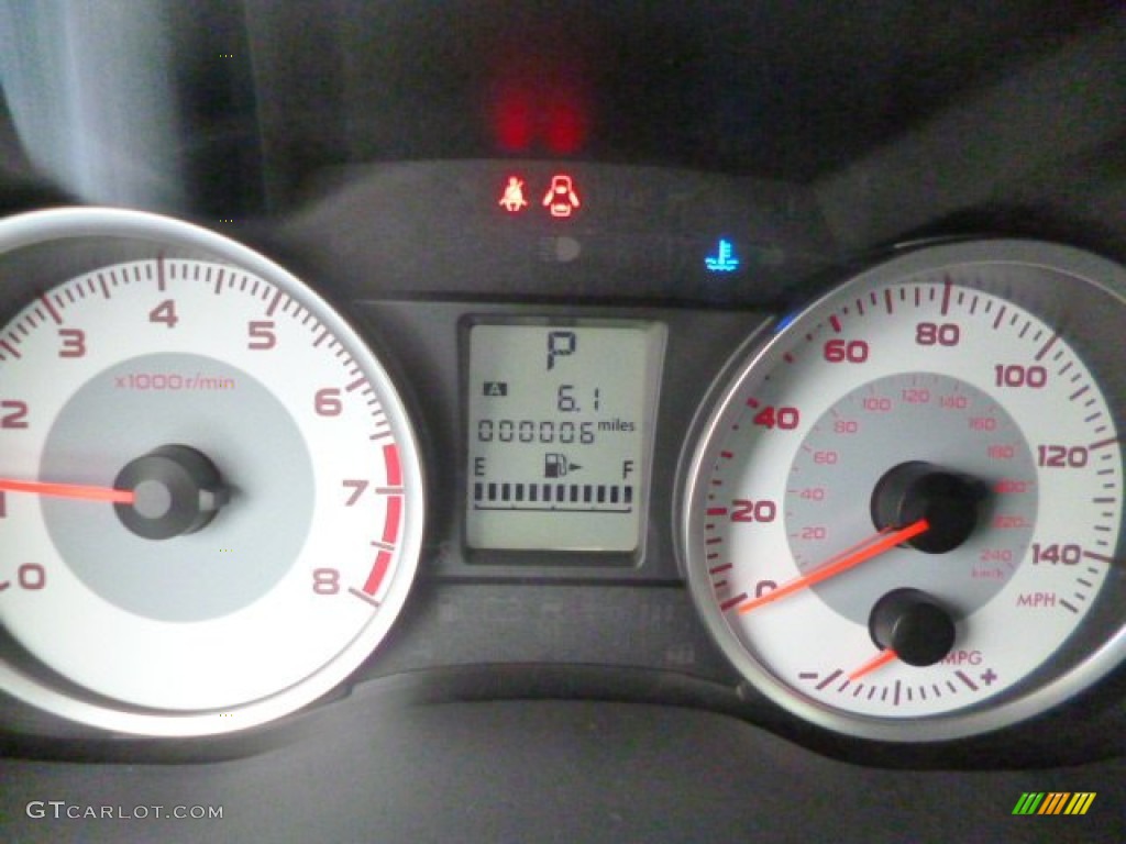 2014 Subaru Impreza 2.0i Premium 4 Door Gauges Photo #89896822