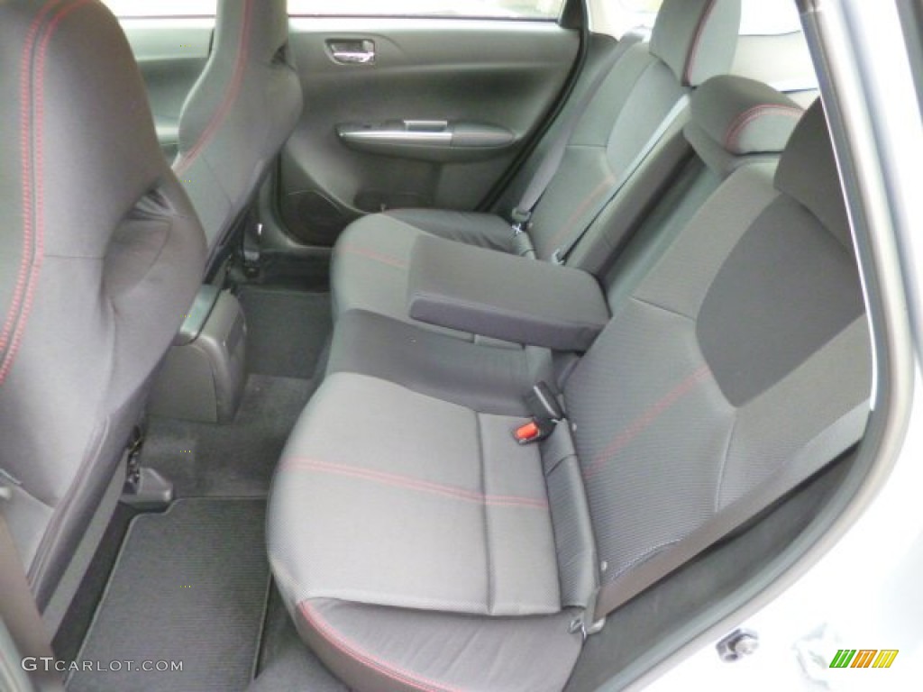 2014 Subaru Impreza WRX Premium 4 Door Rear Seat Photo #89897101