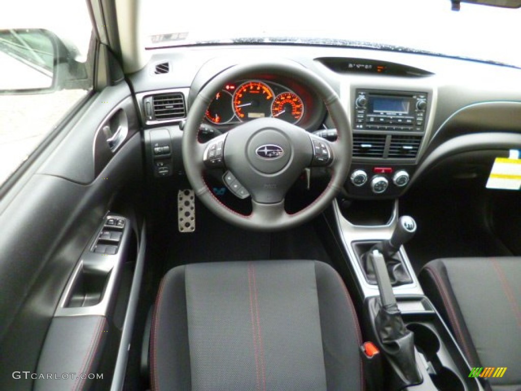 2014 Subaru Impreza WRX Premium 4 Door Black Dashboard Photo #89897125