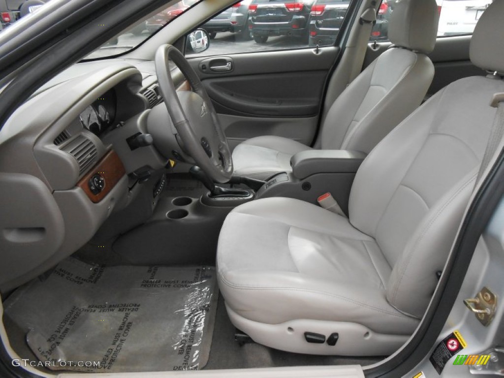 Dark Slate Gray Interior 2006 Chrysler Sebring Limited Sedan Photo #89897146
