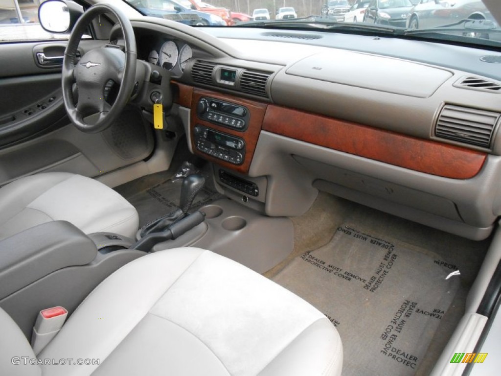 2006 Chrysler Sebring Limited Sedan Dark Slate Gray Dashboard Photo #89897194