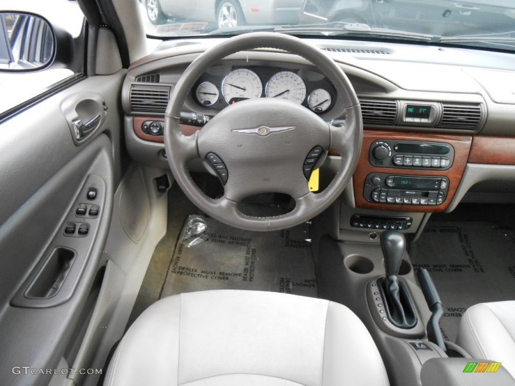 2006 Chrysler Sebring Limited Sedan Dark Slate Gray Dashboard Photo #89897368