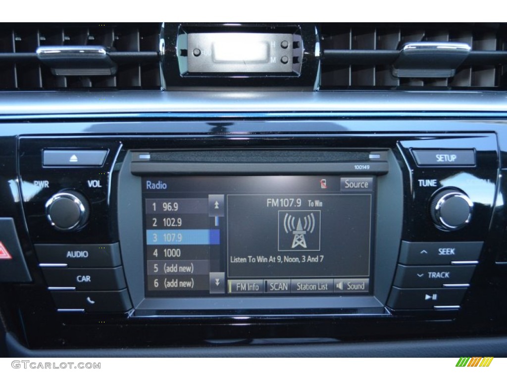 2014 Toyota Corolla S Audio System Photos