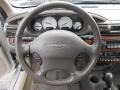 Dark Slate Gray 2006 Chrysler Sebring Limited Sedan Steering Wheel