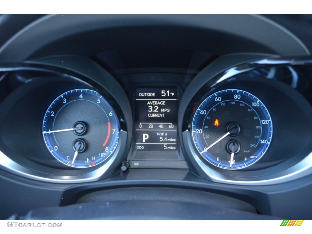 2014 Toyota Corolla S Gauges Photo #89897672