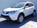 2014 Blizzard White Pearl Toyota RAV4 Limited  photo #4