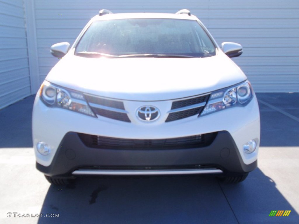 2014 RAV4 Limited - Blizzard White Pearl / Ash photo #5