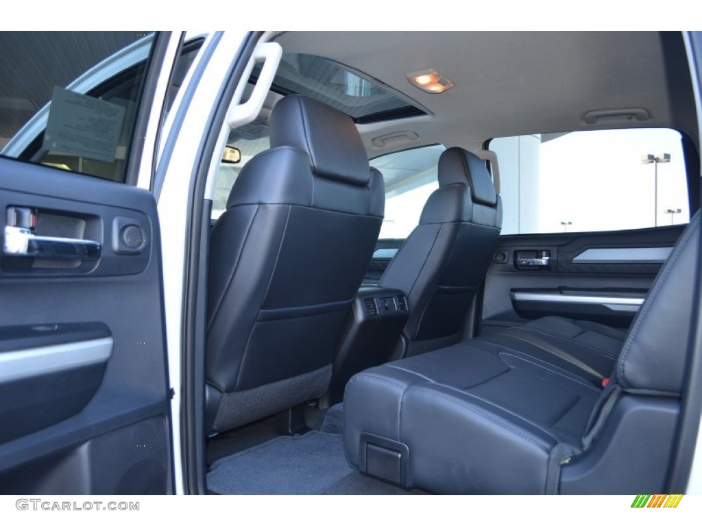 2014 Toyota Tundra Platinum Crewmax Rear Seat Photos