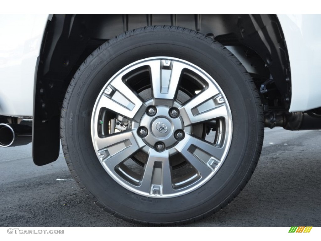 2014 Tundra Platinum Crewmax - Super White / Black photo #10