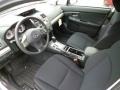 Black 2014 Subaru Impreza 2.0i Premium 4 Door Interior Color