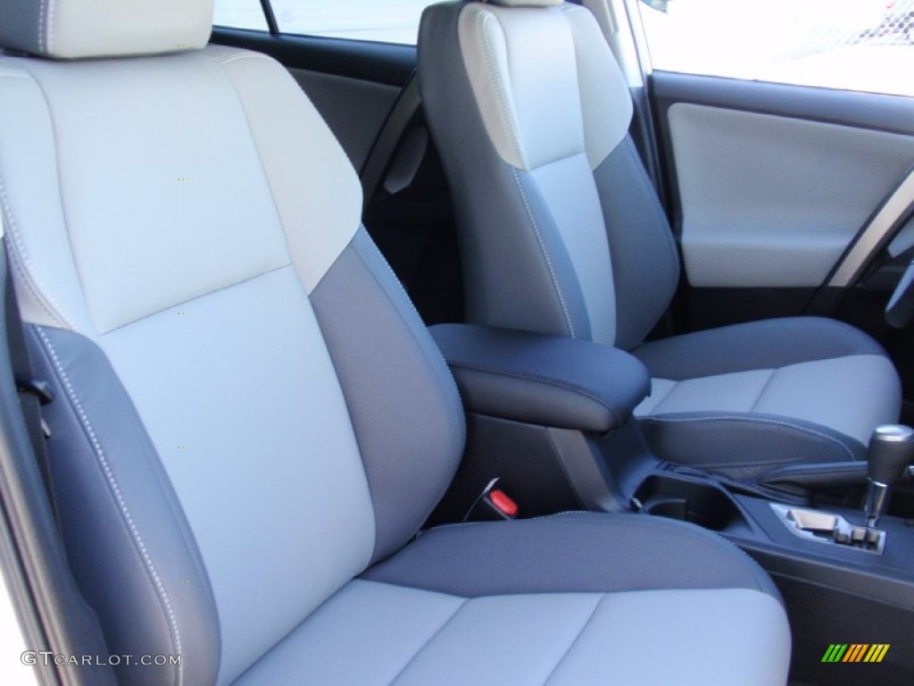 2014 RAV4 Limited - Blizzard White Pearl / Ash photo #16