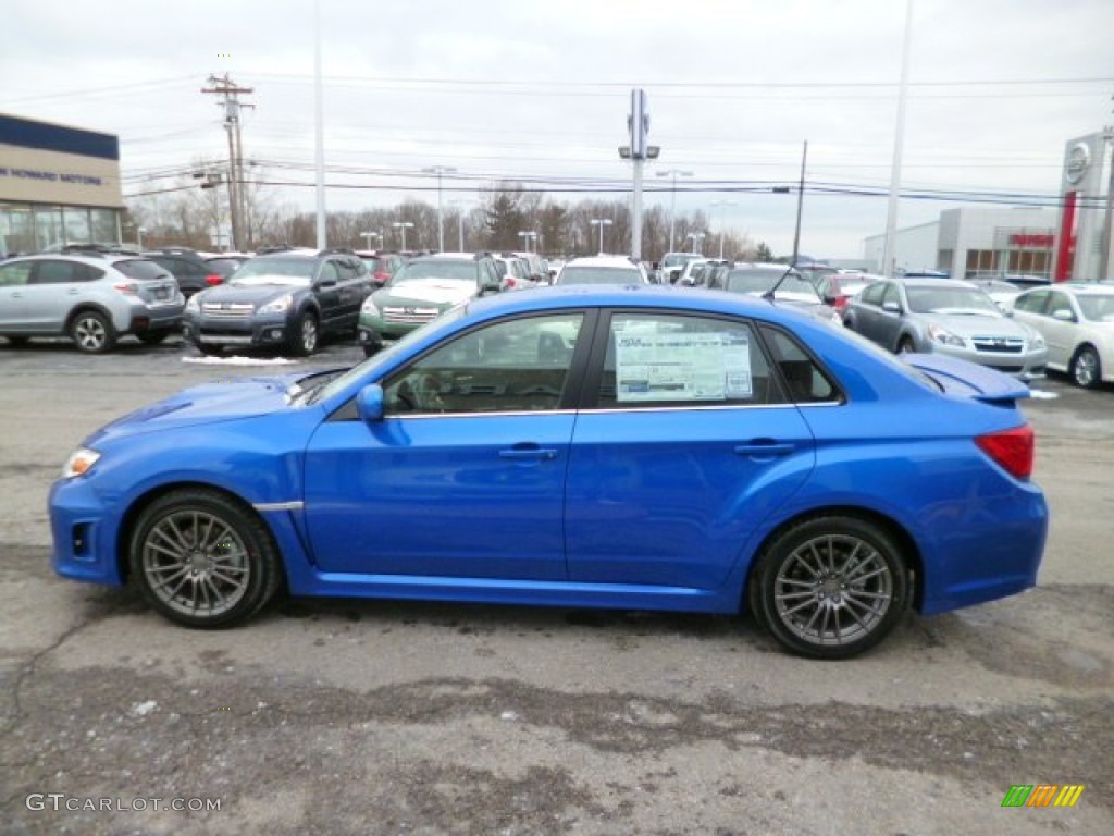 WR Blue Pearl 2014 Subaru Impreza WRX 4 Door Exterior Photo #89898175