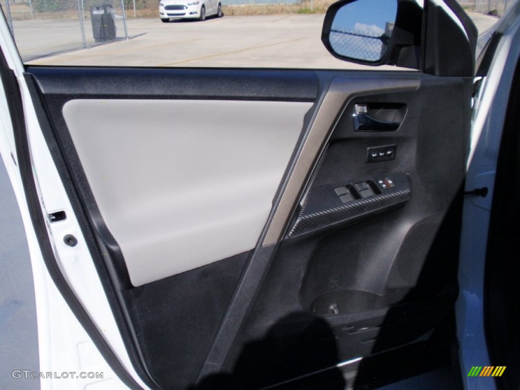 2014 RAV4 Limited - Blizzard White Pearl / Ash photo #22
