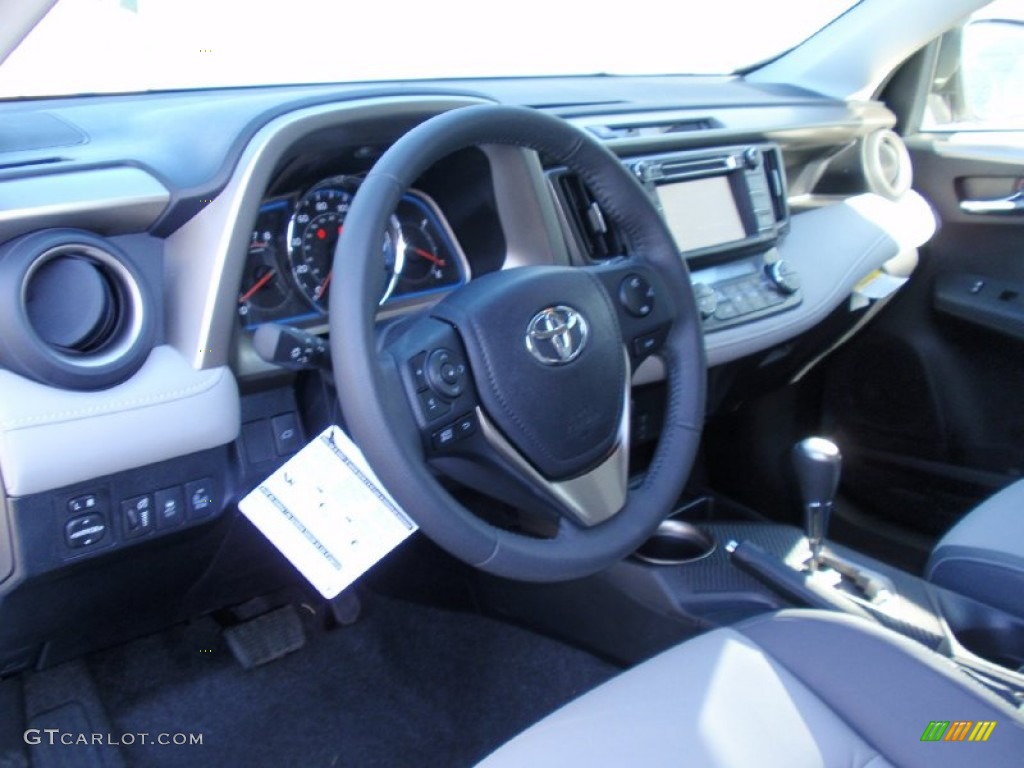 2014 RAV4 Limited - Blizzard White Pearl / Ash photo #25
