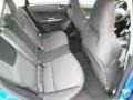 Rear Seat of 2014 Impreza WRX 4 Door