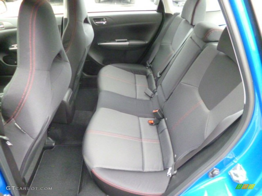 2014 Subaru Impreza WRX 4 Door Rear Seat Photos