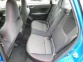 2014 Subaru Impreza WRX 4 Door Rear Seat