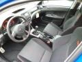 Carbon Black 2014 Subaru Impreza WRX 4 Door Interior Color