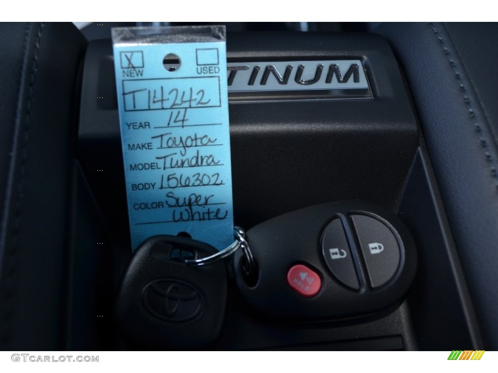 2014 Toyota Tundra Platinum Crewmax Keys Photo #89898436