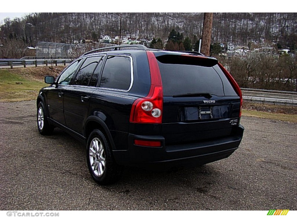2004 XC90 T6 AWD - Nautic Blue Metallic / Taupe/Light Taupe photo #4