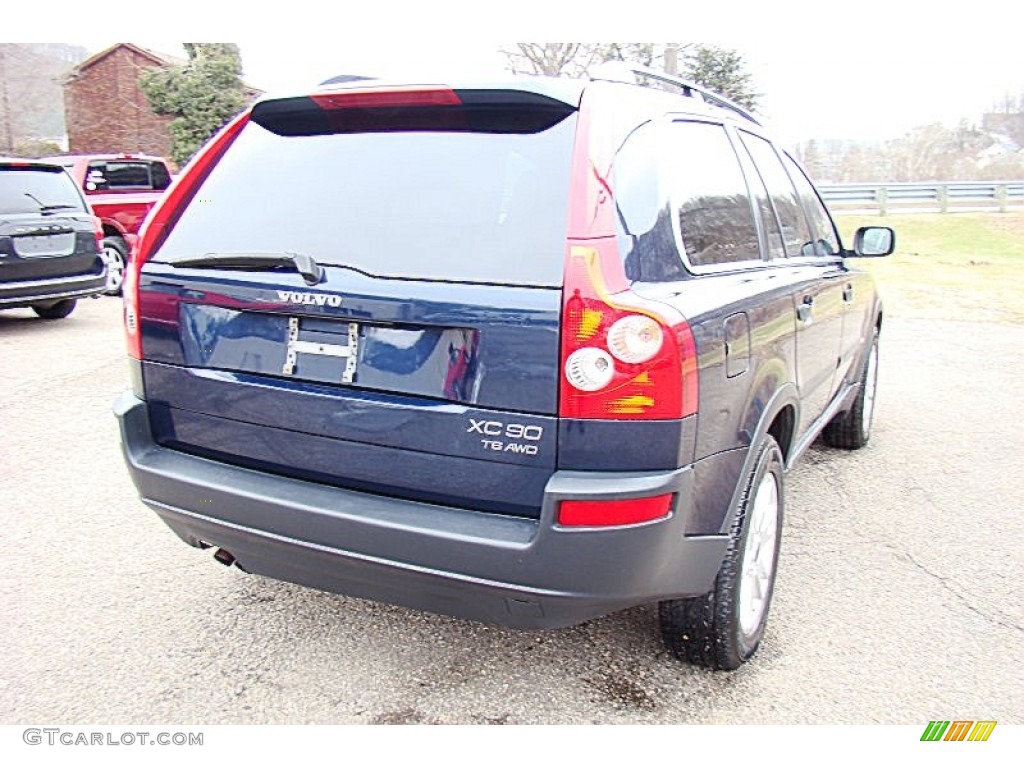 2004 XC90 T6 AWD - Nautic Blue Metallic / Taupe/Light Taupe photo #6