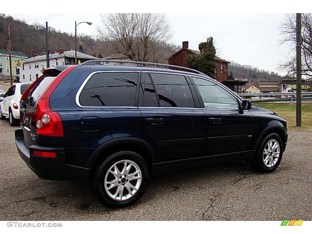 2004 XC90 T6 AWD - Nautic Blue Metallic / Taupe/Light Taupe photo #8