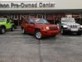 2009 Inferno Red Crystal Pearl Jeep Patriot Sport  photo #1