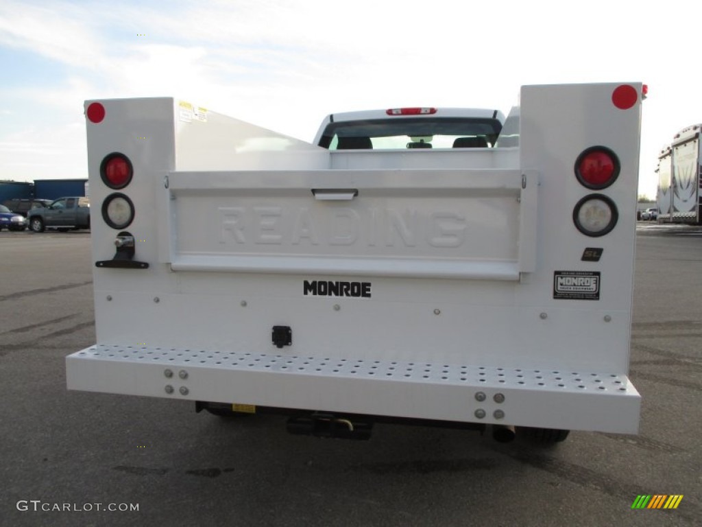 2014 Sierra 2500HD Regular Cab Utility Truck - Summit White / Dark Titanium photo #16