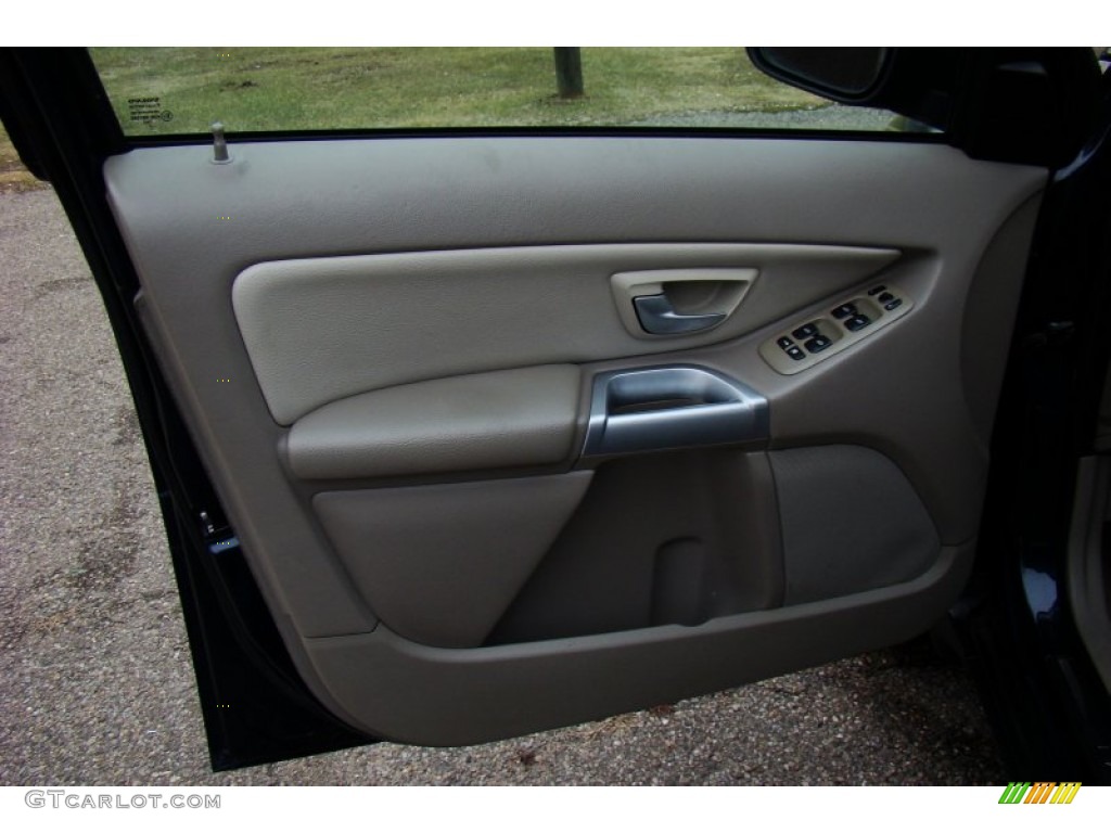 2004 XC90 T6 AWD - Nautic Blue Metallic / Taupe/Light Taupe photo #19