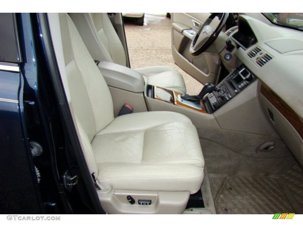 2004 XC90 T6 AWD - Nautic Blue Metallic / Taupe/Light Taupe photo #34