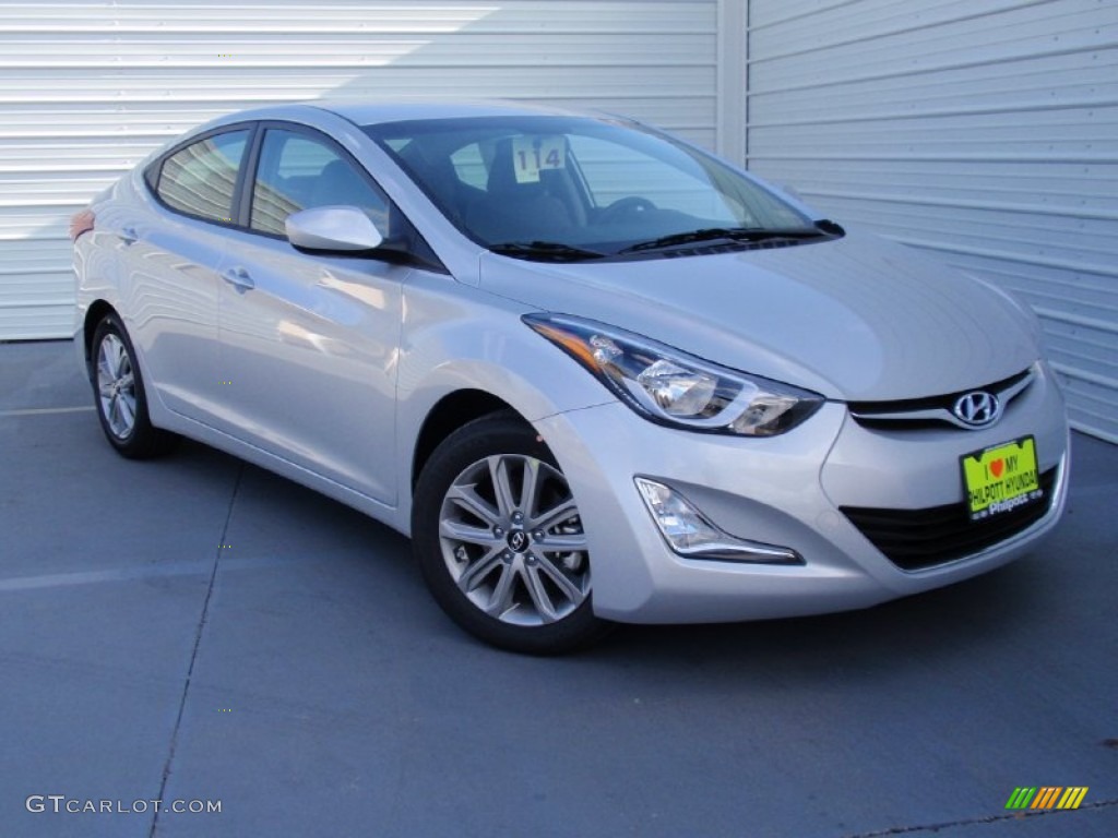 2014 Elantra SE Sedan - Silver / Gray photo #1